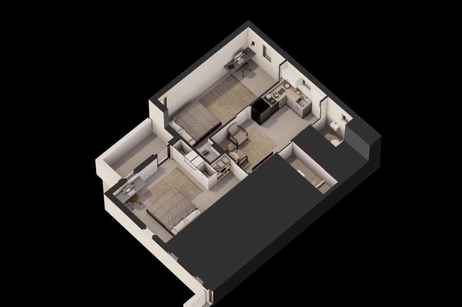 To Let 1 Bedroom Property for Rent in Stellenbosch Central Western Cape